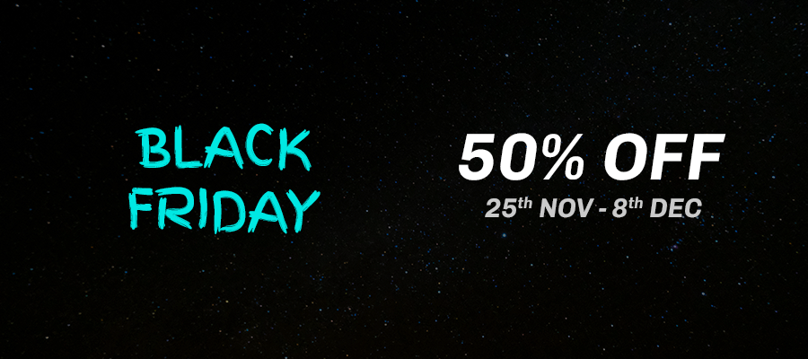 News image for Black Friday 2019 - 50% Off Sale