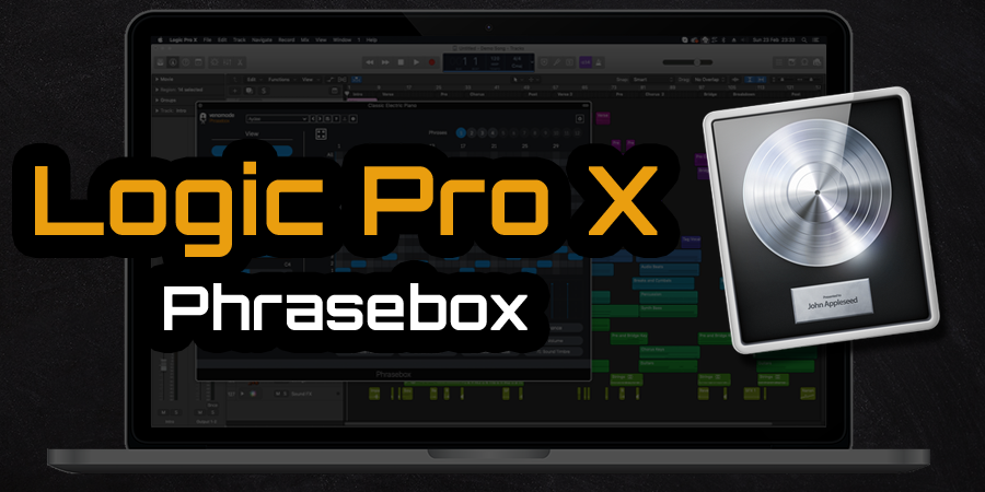 News image for Phrasebox - Logic Pro X MIDI AU Support