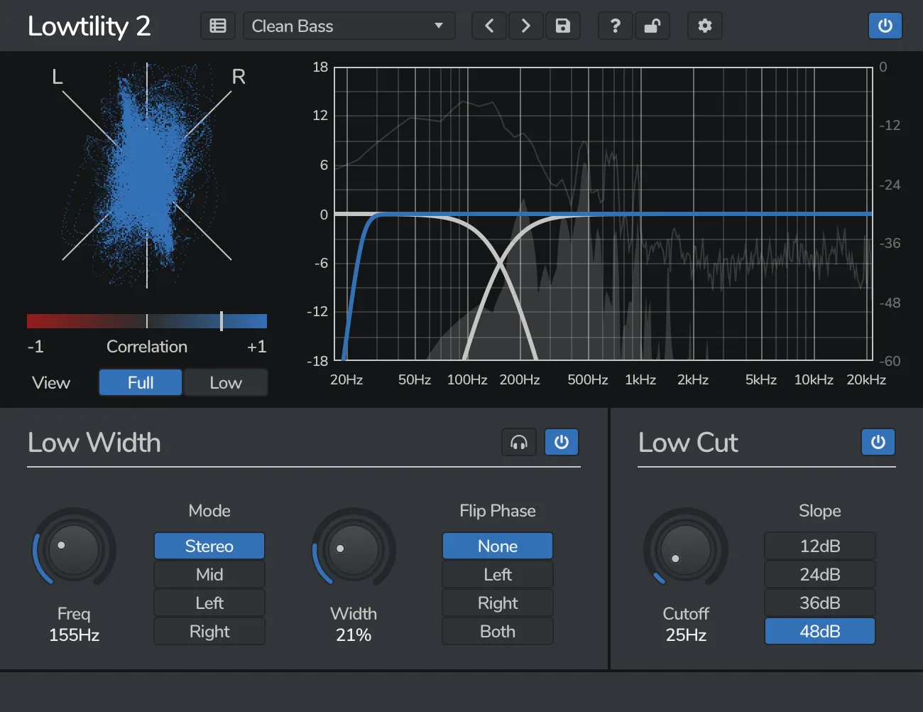 Lowtility 2 GUI Interface