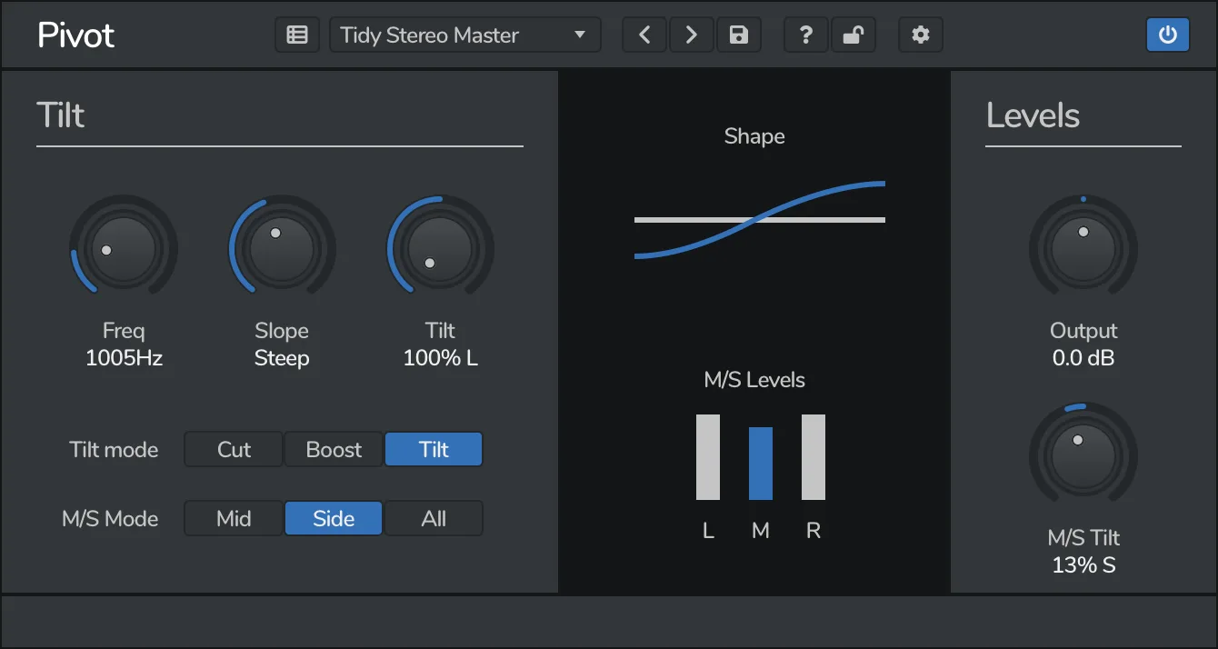 Pivot GUI Interface